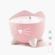Catit Pixi Fountain Led Seviye Göstergeli Otomatik Kedi Su Sebili Pembe 2Lt resmi