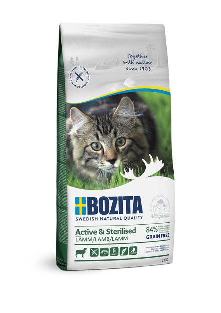Picture of Bozita Active Kısırlaştırılmış Kuzulu Kedi Maması 2 Kg