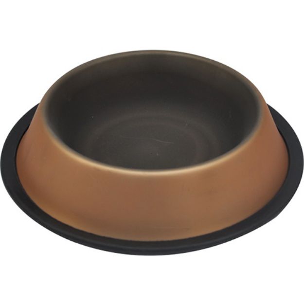 Picture of Kaymaz Tabanlı İç Dış Renkli Mama-Su Kabı 16 Oz