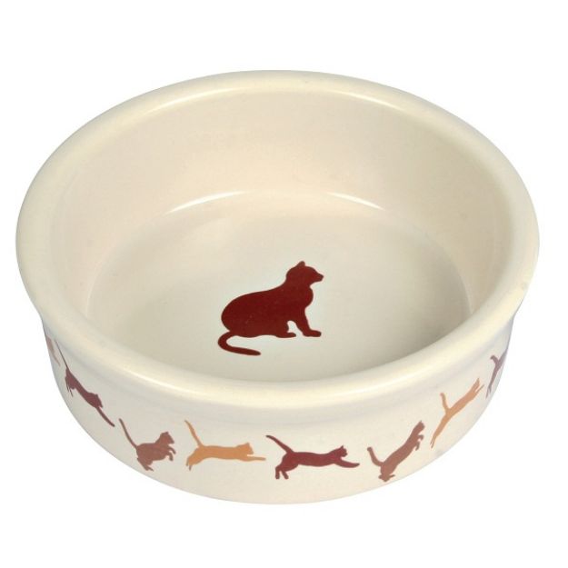 Picture of Trixie Porselen Kedi Mama ve Su Kabı 0,25 lt 11 cm