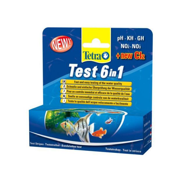 Picture of Tetra Test 6 in 1 Tatlı Su Stip