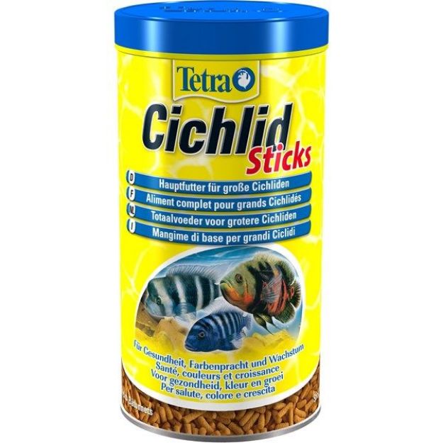 Picture of Tetra Cichlid Sticks Cichlid Balıkları için Çubuk Balık Yemi 1 lt