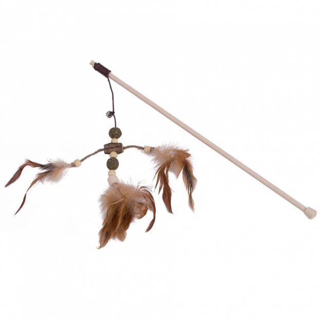 Picture of Eastland Tüylü Kedi Oltası Catn İpli Toplu 40cm