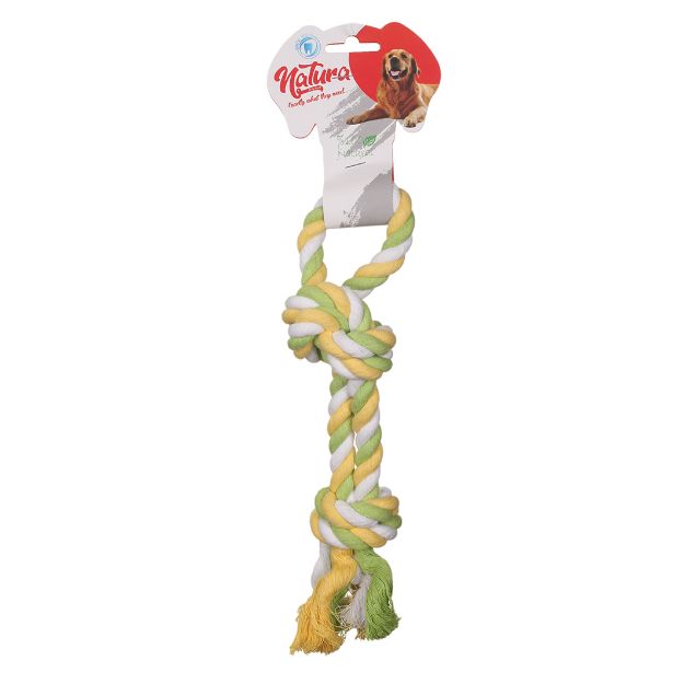 Picture of Natura Düğüm Çekme Halat Köpek Oyuncak 30 cm