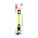 Picture of Natura adult Cat Collar - neon lime