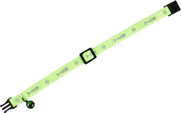 Picture of Karlie Kedi Tasması Çıngıraklı 30 cm Yeşil