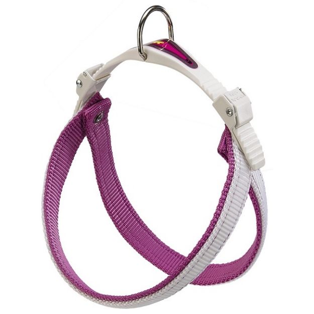 Picture of Ferplast Agila Colors 5 Köpek Göğüs Tasması Mor Beyaz