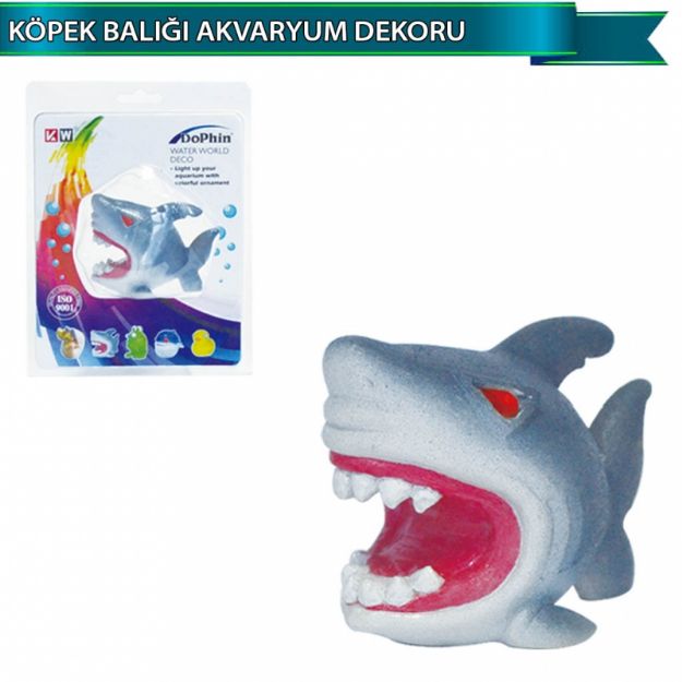 Dophin Köpek Balığı Akvaryum Dekoru 200-U772asd resmi