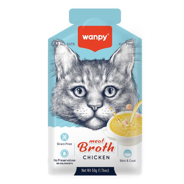 Picture of Wanpy Kediler için Tavuk Eti Çorbası 50 G