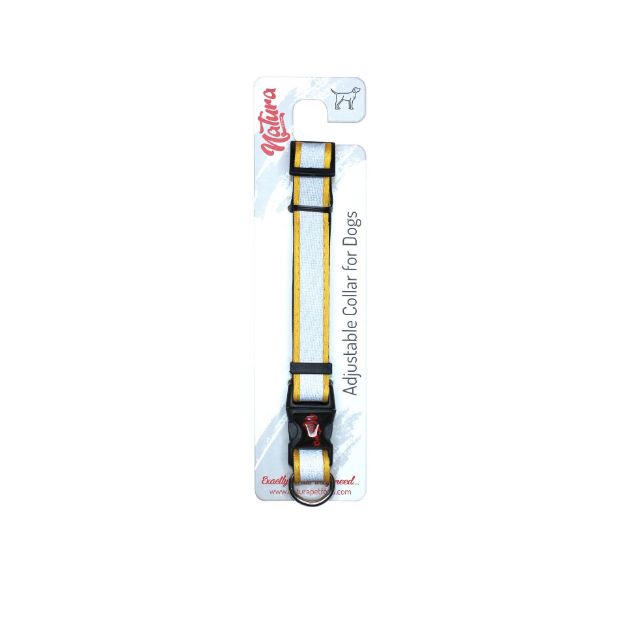 Picture of Natura Reflektörlü Köpek Boyun Tasması  Xs / S - Sarı 