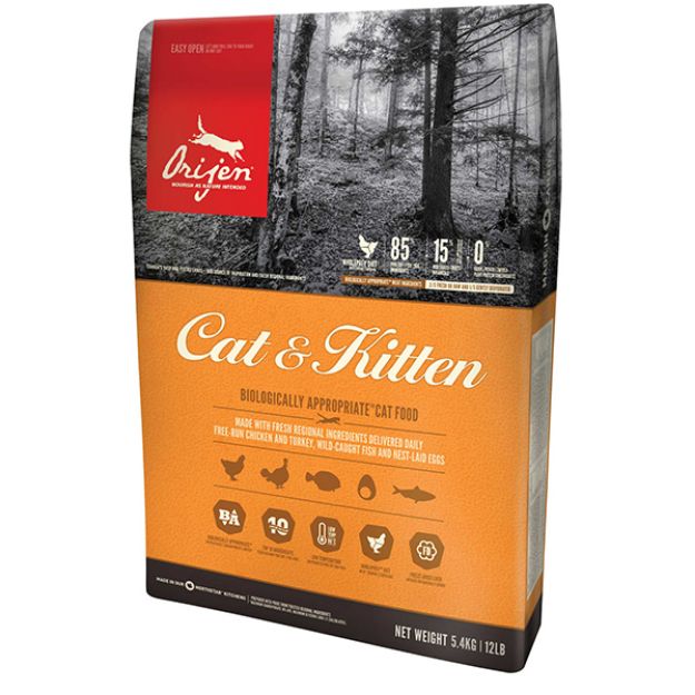 Picture of Orijen Cat & Kitten Tahılsız Yavru ve Yetişkin Kedi Maması 1,8 kg