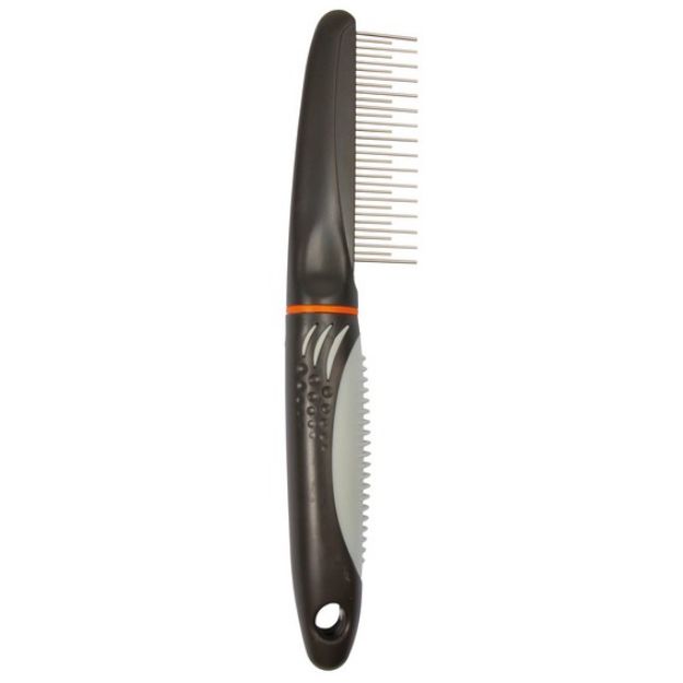 Trixie Köpek Tüy Kabartma Tarağı Karma Dişli 22 cm resmi