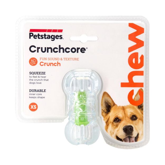 Petstages Crunchcore Bone Dog Chew Toy Xsmall-263 resmi