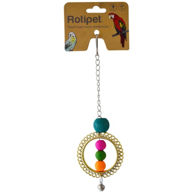 Picture of Rotipet Kuş Oyuncağı Motifli Sarkaç 