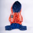 Pawstar Orange-Navy Blue BiColor Rompers resmi