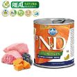 N&D Yavru Köpek Konservesi Kuzu & Yaban Mersini Starter 285gr resmi