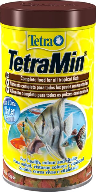 Picture of Tetramin Flakes Tropikal Balıklar için Pul Yem 500 ml
