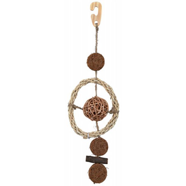 Picture of Trixie Doğal Kuş Oyuncağı Askılı 35 Cm