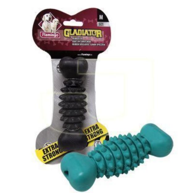 Picture of Flamingo Köpek Oyuncağı Gladyatör Dikenli Plastik Kemik