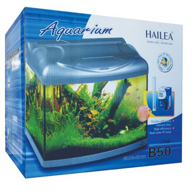 Picture of Hailea B50 Akrilik Akvaryum Gri 60 Lt