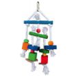 Picture of Trixie Kuş Oyuncağı Ahşap, İpli ve Derili 24 Cm