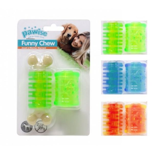 Picture of Pawise Funy Chew 2 in 1-L Lastik Köpek Oyuncağı