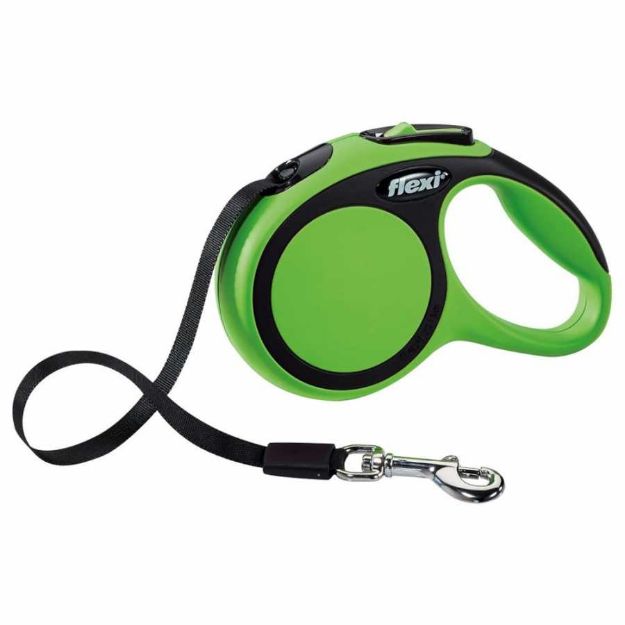 Picture of Flexi New Comfort Şerit Köpek Uzatma Tasma Medium 5 metre Yeşil
