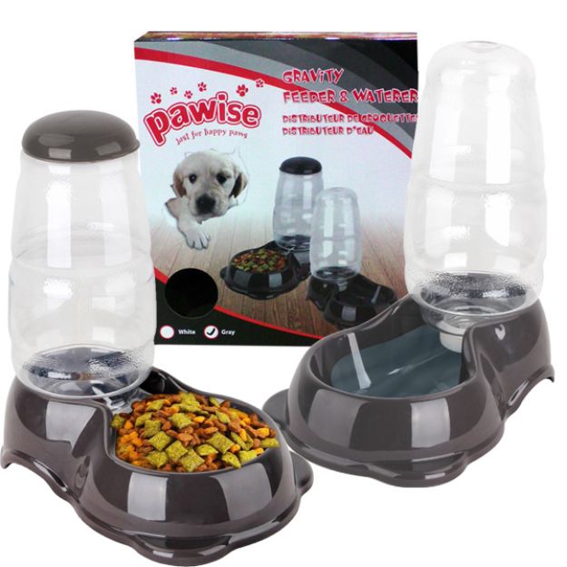Picture of Pawise Gravity Hazneli Kedi Köpek Mama ve Su Kabı Takım (2 Ürün)
