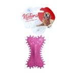 Picture of Natura Plastik Pati Desen Dikenli Kemik Köpek Oyuncak 11 Cm