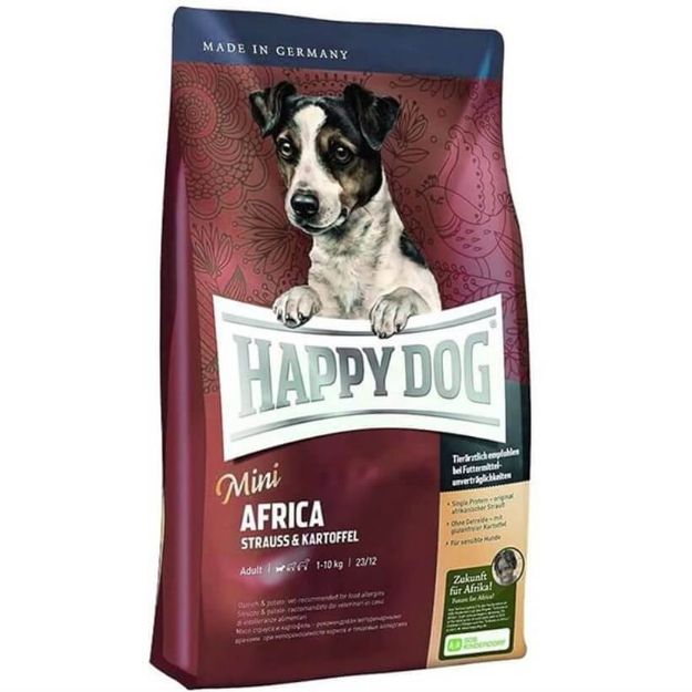 Picture of Happy Dog Mini Africa Devekuşu Etli Patatesli Köpek Maması 4kg