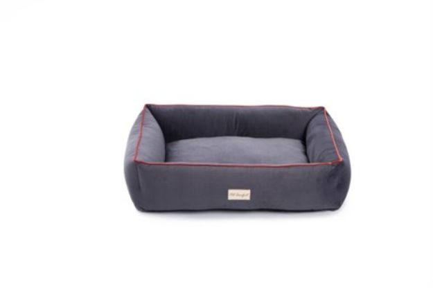 Pet Comfort Golf Vita Gri Köpek Yatağı L 85x105cm resmi