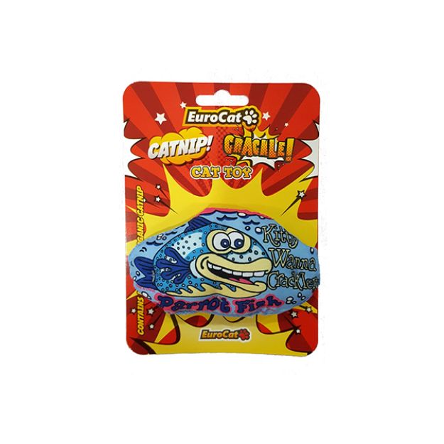 Picture of Eurocat Catnipli Kedi Oyuncağı Parrot Fish