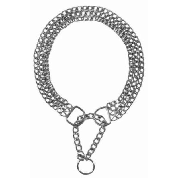 Picture of Trixie Köpek Şok Boyun Tasması, 3 Sıra Zincir, Gerginlik Giderme, L-XL : 60