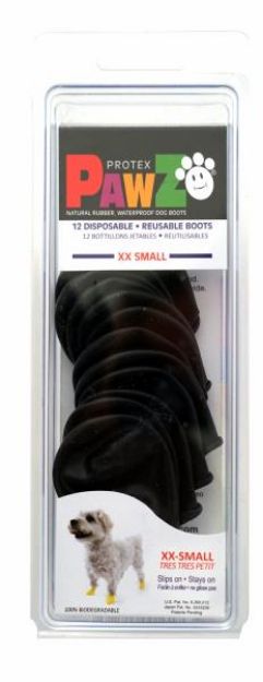 Picture of Pawz Köpek Galoşu Xxsmall Siyah 12 li paket