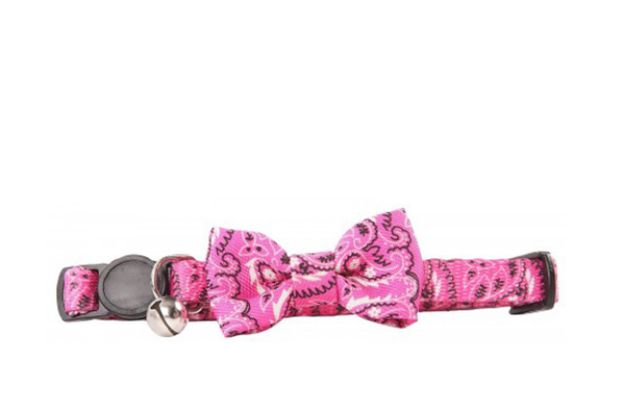Picture of Pawise 28020 Papyonlu Kedi Tasması Pembe