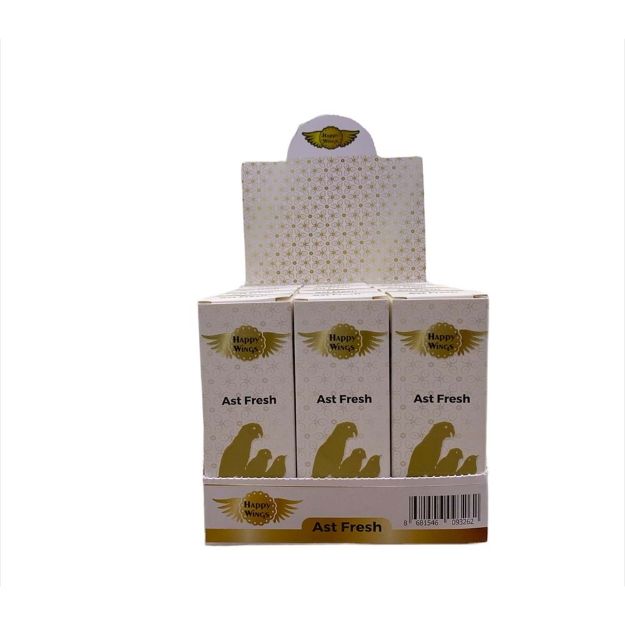 Picture of Happy Wings 30 Cc Bird Ast Fresh Cam Şişe (12) (Kuş Astım için Premiks)