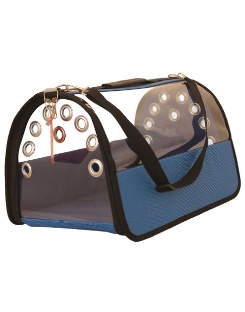 Lavista Şeffaf Flybag Pet Taşıma Çantası Mavi 26x43x27h Cm resmi