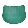 Picture of Kedi Tuvaleti Önü  Kedi Kafası Elekli Paspas - Yeşil