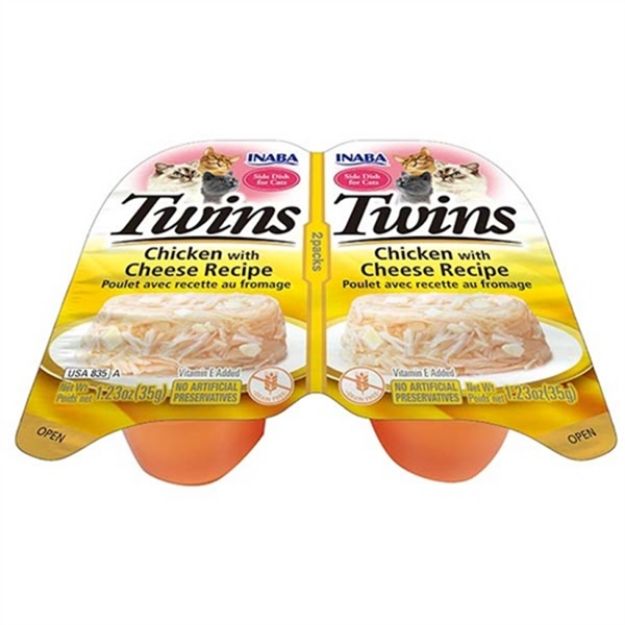 Picture of Twins Tavuklu ve Peynirli Kedi Ödül Jölesi 2 x 35 Gr