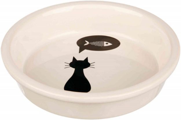 Picture of Trixie Kedi Seramik Mama ve Su Kabı 0,25 Lt 13 Cm