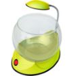 Picture of Hailea V-01 Led Aydınlatmalı Fanus 2,5 lt Sarı