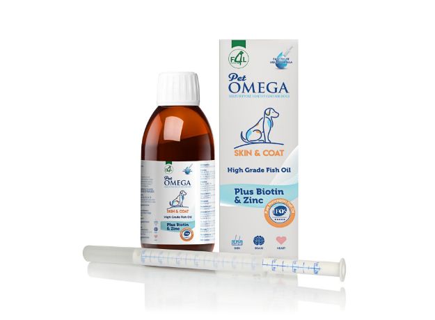 Picture of Pet Omega Köpek Deri ve Tüy Bakımı İçin Balık Yağı 200 Ml