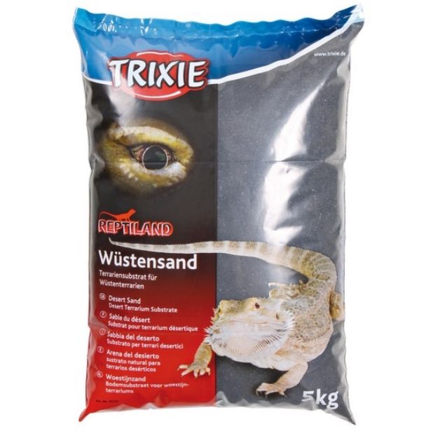 Picture of Trixie Sürüngen Teraryum için Çöl Kumu 5 Kg Siyah