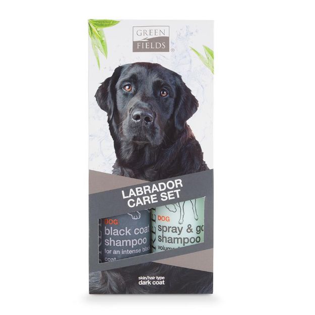 GreenFields Black Labrador Care Set 2 x 250ml resmi