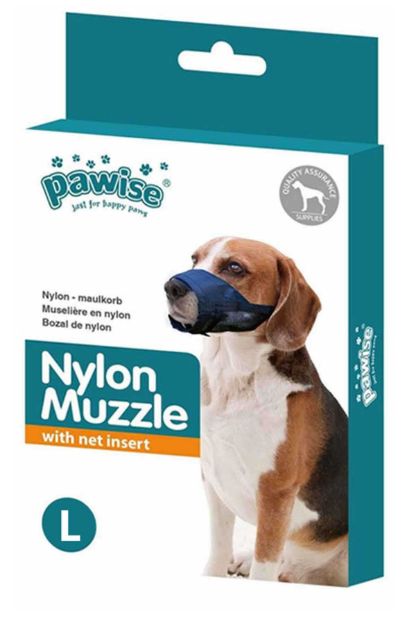 Picture of Pawise Köpek Naylon Bez Ağızlık Large No:4