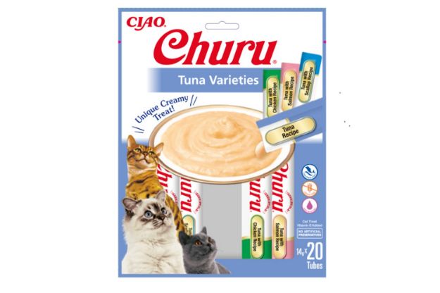 Picture of Ciao Churu Cream Ton Balığı Çeşitleri Kedi Ödül Kreması 20 x 14 Gr