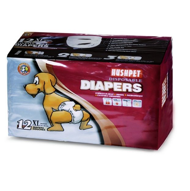 Picture of Hushpet Köpek Alt Tuvalet Bezi 12 adet XLarge