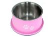 Picture of Zampa Pembe Desenli Cocker Mama ve Su Kabı 1500ml