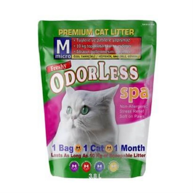 Picture of Oderless Mikro İnce Taneli Kedi Kumu 3,8 Litre 